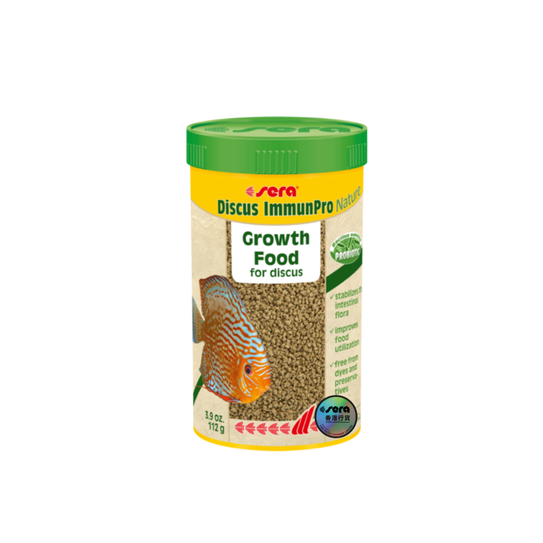 Sera Discus ImmunPro Nature  益生菌神仙魚糧 112g