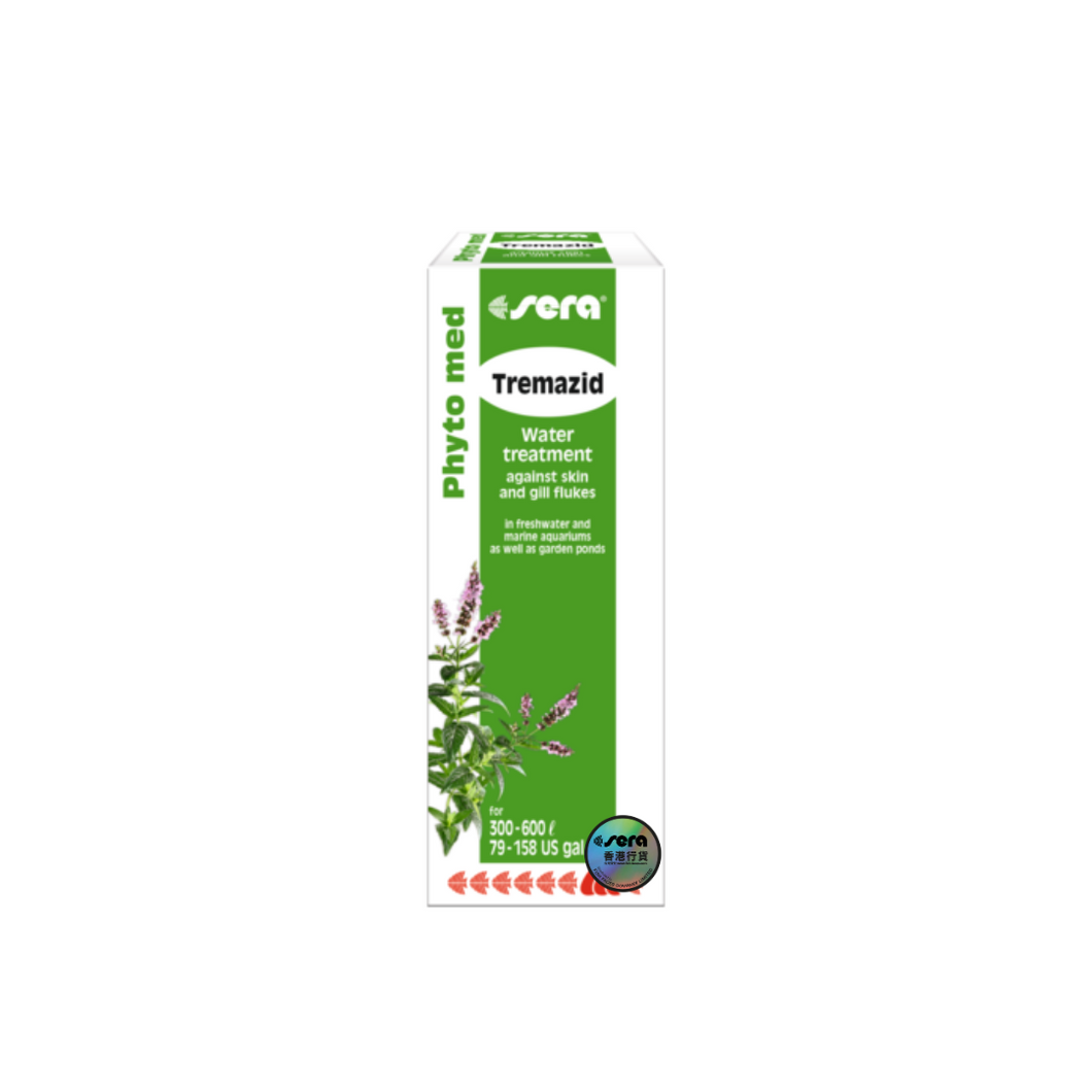 Sera Phyto Med Tremazid 草本魚皮膚白點治療劑 30ml