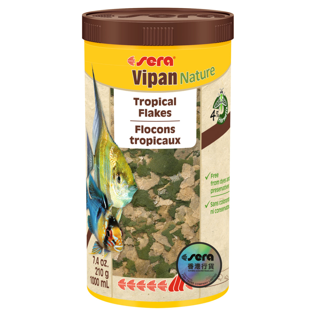 Sera Vipan Nature熱帶魚薄片糧